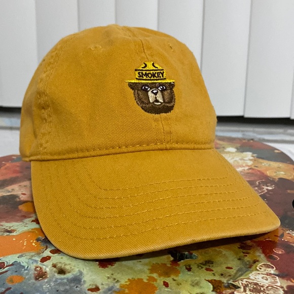 Accessories - Smokey the Bear Hat Cap Yellow